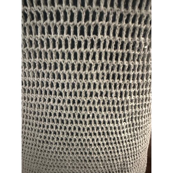 Chadwicks Green Crochet Layer Top with Scallop Hem – Boho Chic - Picture 3 of 6